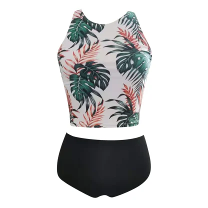 Sexy Criss Cross Back Tankini - Image 6