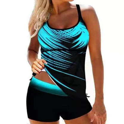 Padded Sleeveless Breathable Tankini