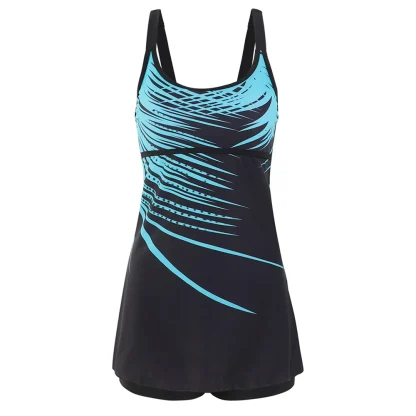 Padded Sleeveless Breathable Tankini - Image 3