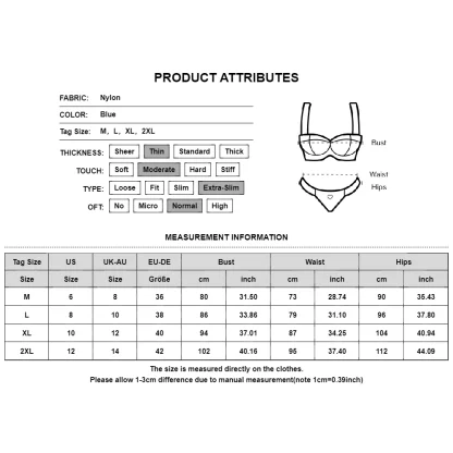 Padded Sleeveless Breathable Tankini - Image 7
