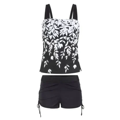 Two Tone Print Tankinis - Image 6